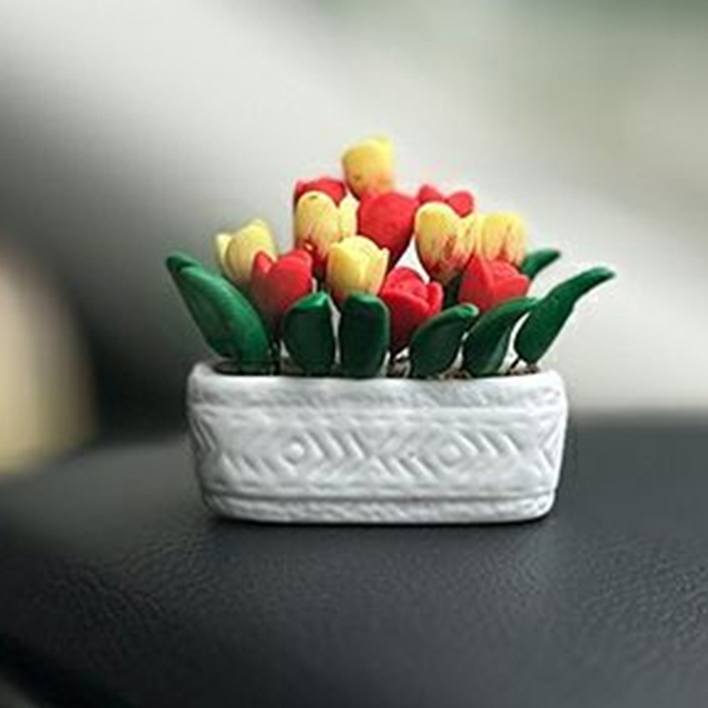Bonsai Garden Europe - Mini Tulip Potted Plant Miniature Bonsai
