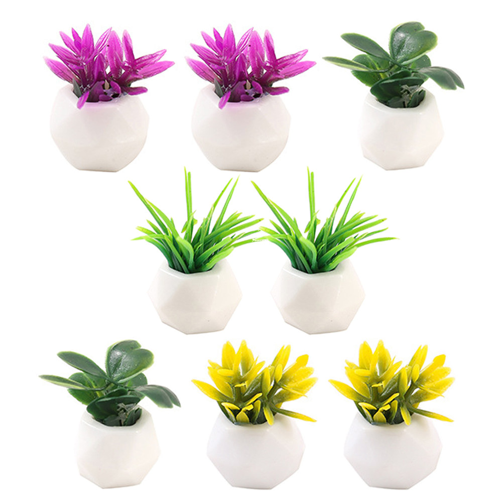 8Pcs Mini Bonsai Ornament Resi - Bonsai Garden Europe recensie en prijs