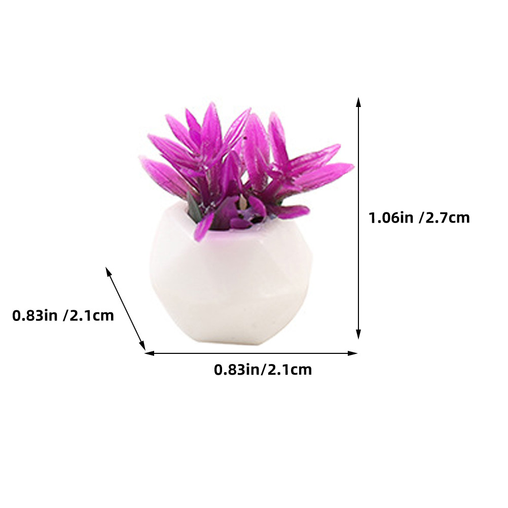 8Pcs Mini Bonsai Ornament Resi - Bonsai Garden Europe recensie en prijs