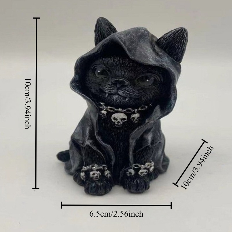 Halloween Magic Cat Resin Craf - Bonsai Garden Festival recensie en prijs