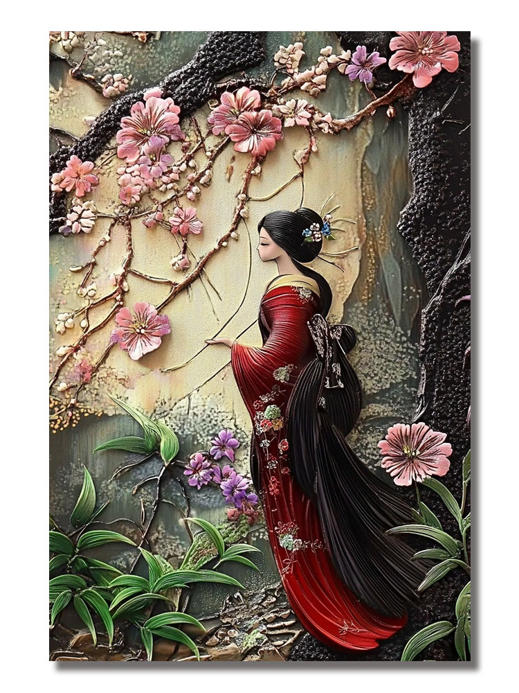 Vintage Japanese Style Samurai - Bonsai Garden And Cafe recensie en prijs