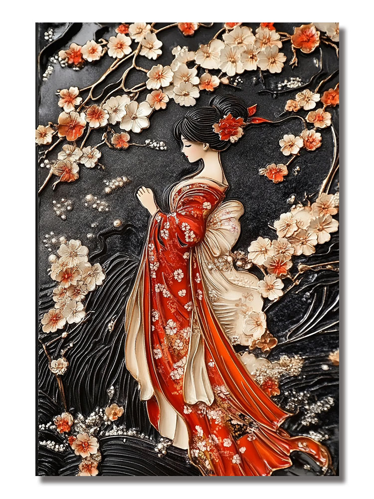Vintage Japanese Style Samurai - Bonsai Garden And Cafe recensie en prijs