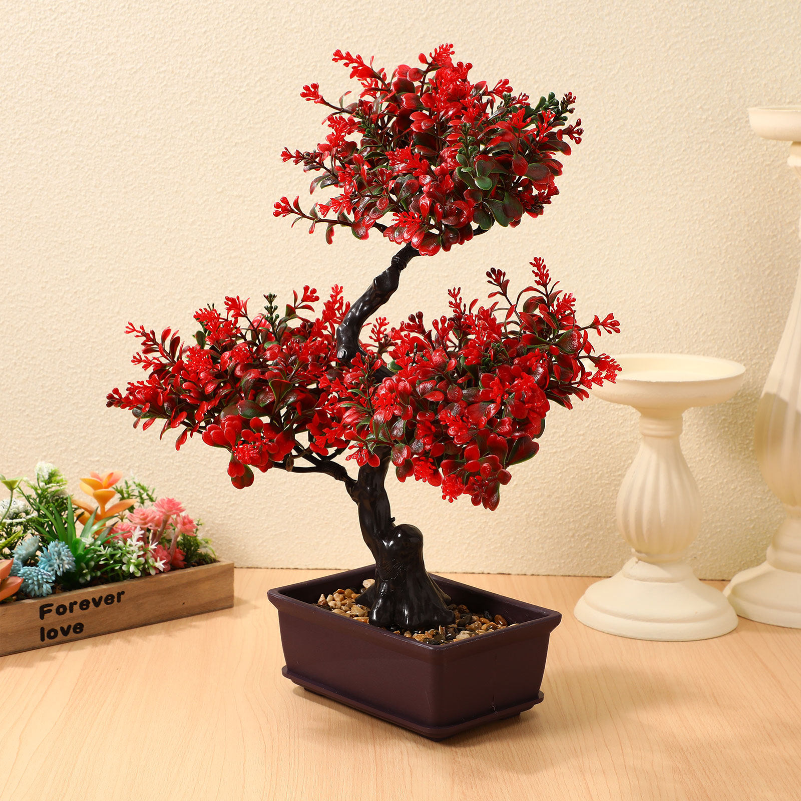 Premium Plastic Artificial Bon - Bonsai Garden And Cafe recensie en prijs