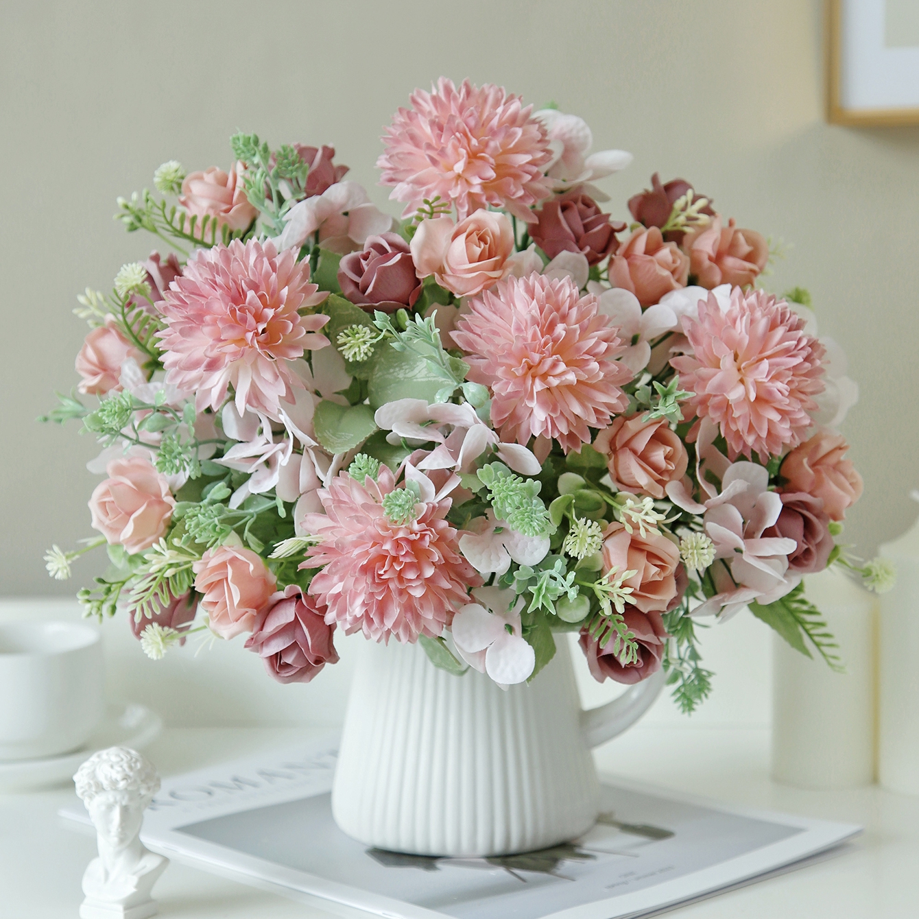Artificial Flowers Silk Rose H - Bonsai Garden Festival recensie en prijs