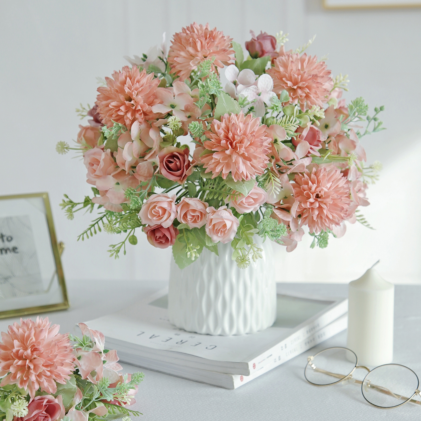 Artificial Flowers Silk Rose H - Bonsai Garden Festival recensie en prijs